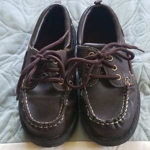 Boys brown dress shoe size 12